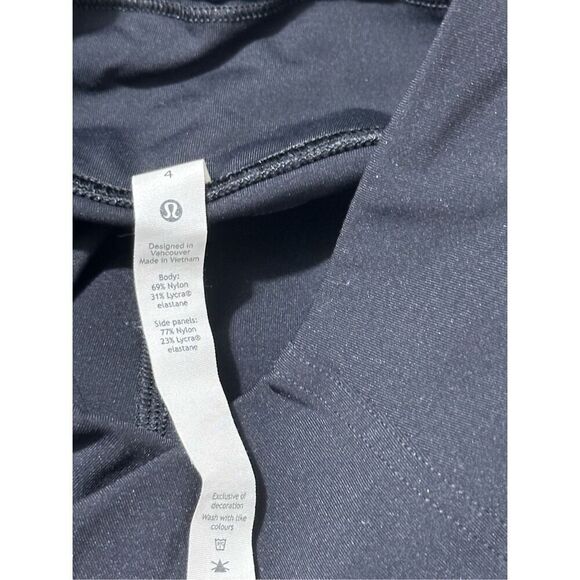 Lululemon All the Right Places High-Rise Crop 23 black  A808 w6bsas - Picture 4 of 7